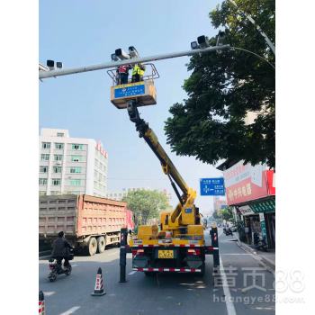 【路燈安裝維修路燈車租賃高空車出租云梯車租賃平平安安】-