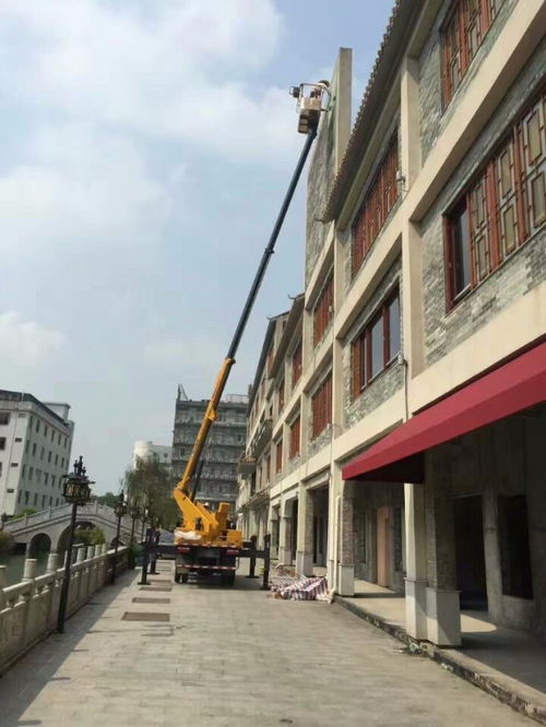 廣州高空車出租服務(wù) 涵蓋路燈安裝、監(jiān)控維修、工廠安裝及建筑高空作業(yè)